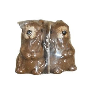 3" Ceramic Squirrel Salt and Pepper Shaker Set Gift Table Decor NEW